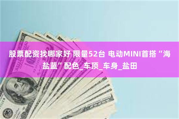 股票配资找哪家好 限量52台 电动MINI首搭“海盐蓝”配色_车顶_车身_盐田