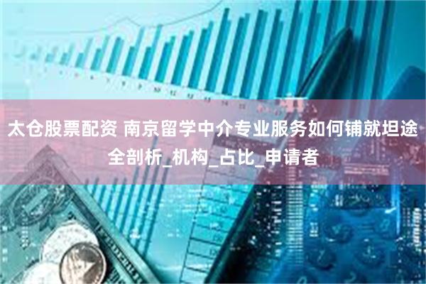 太仓股票配资 南京留学中介专业服务如何铺就坦途全剖析_机构_占比_申请者