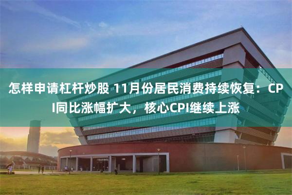 怎样申请杠杆炒股 11月份居民消费持续恢复：CPI同比涨幅扩大，核心CPI继续上涨
